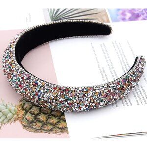 Colorful bling diamond  hair headband